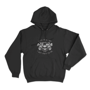 Midnight Ace Hoodie Black