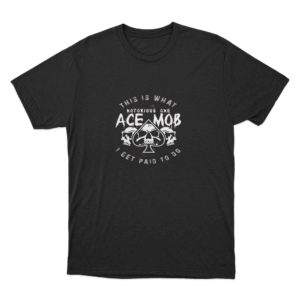 Midnight Ace T Shirt Black