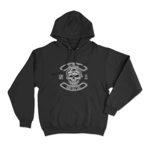Skull Mob Hoodie Black